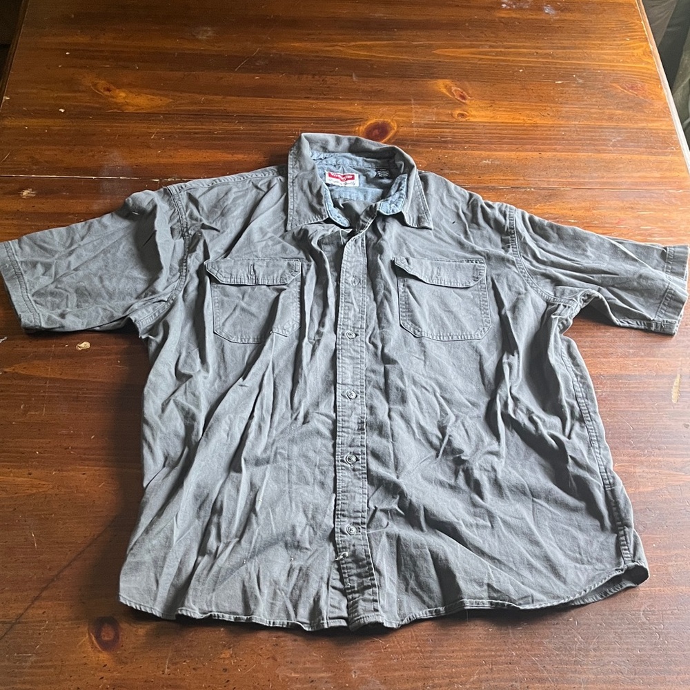 Wrangler Comfort Flex Gray Shirt